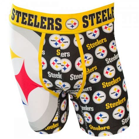 Pittsburgh Steelers Underwear, Steelers Boxers for Men